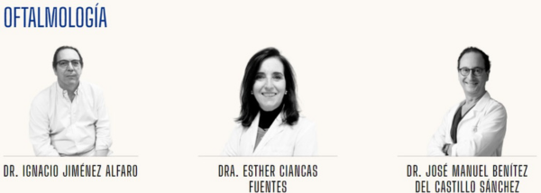informe top 3 oftalmólogos de España